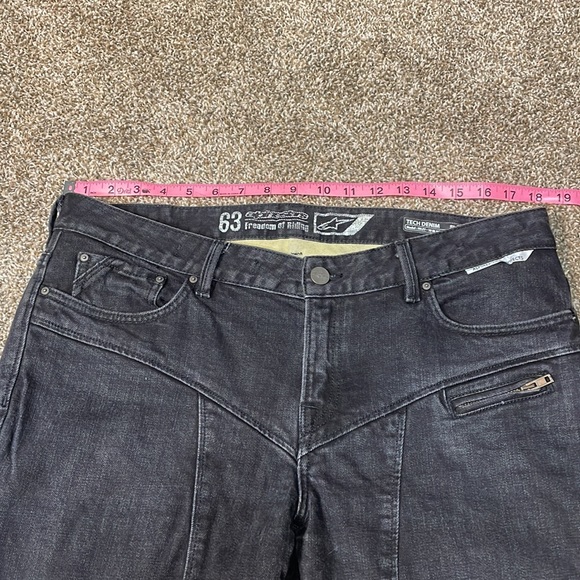 Alpinestars Riley Women’s Motorcycle Pants/Jeans. Size 34. Black. - Picture 7 of 14